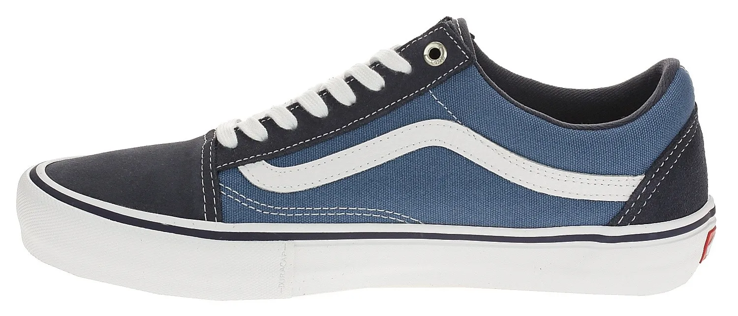 zapatos Vans Old Skool Pro - Navy/Stv Navy/White - men´s