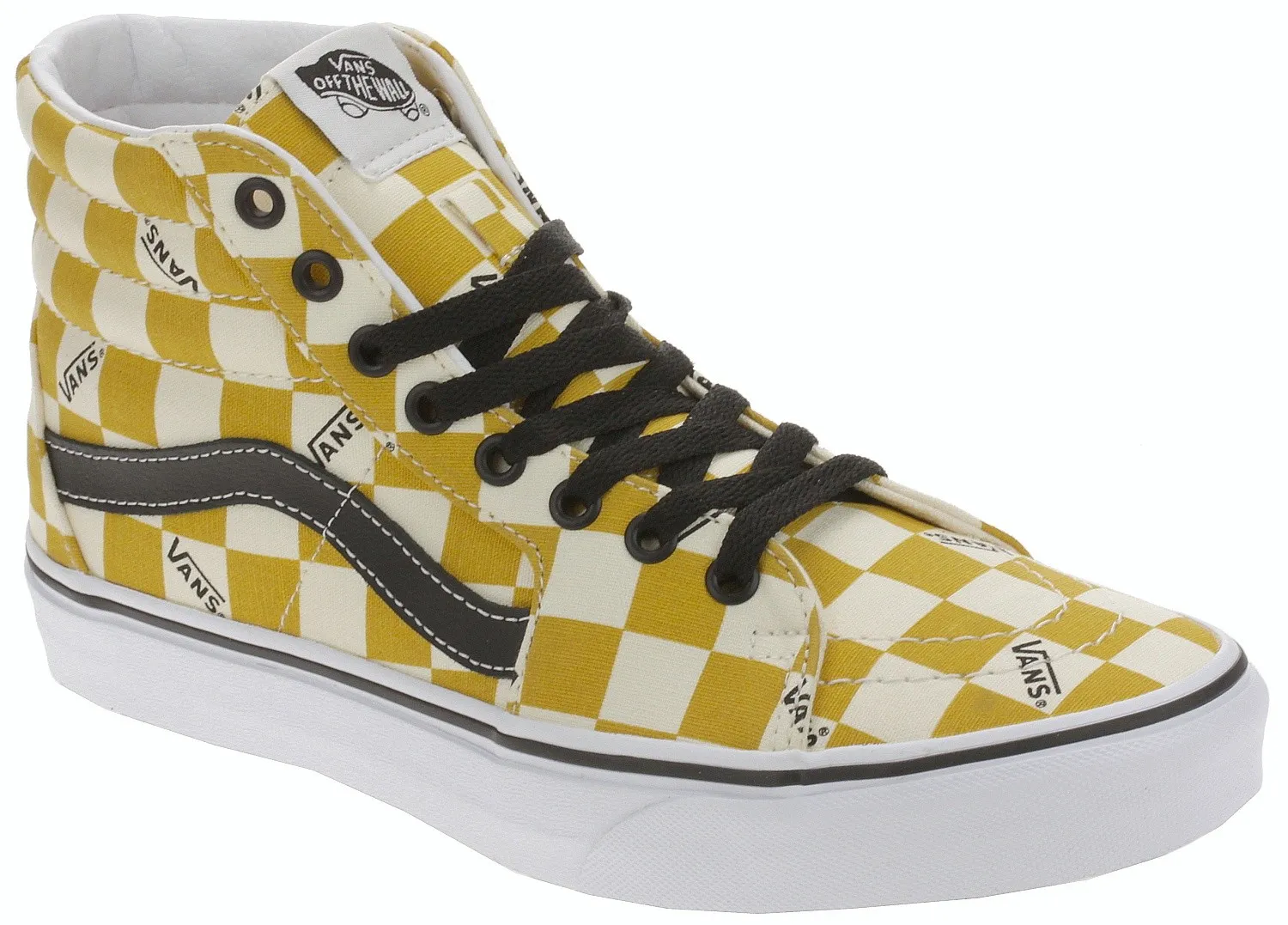 zapatos Vans SK8-Hi - Big Check/Yolk Yellow/True White