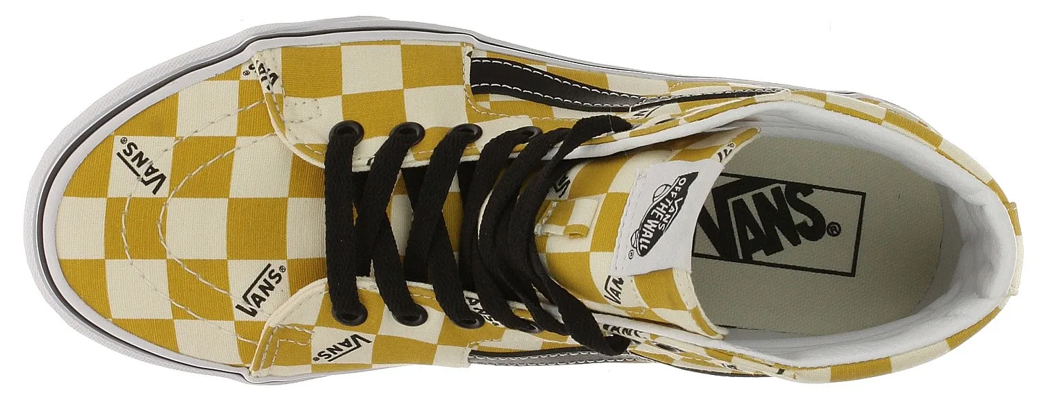 zapatos Vans SK8-Hi - Big Check/Yolk Yellow/True White