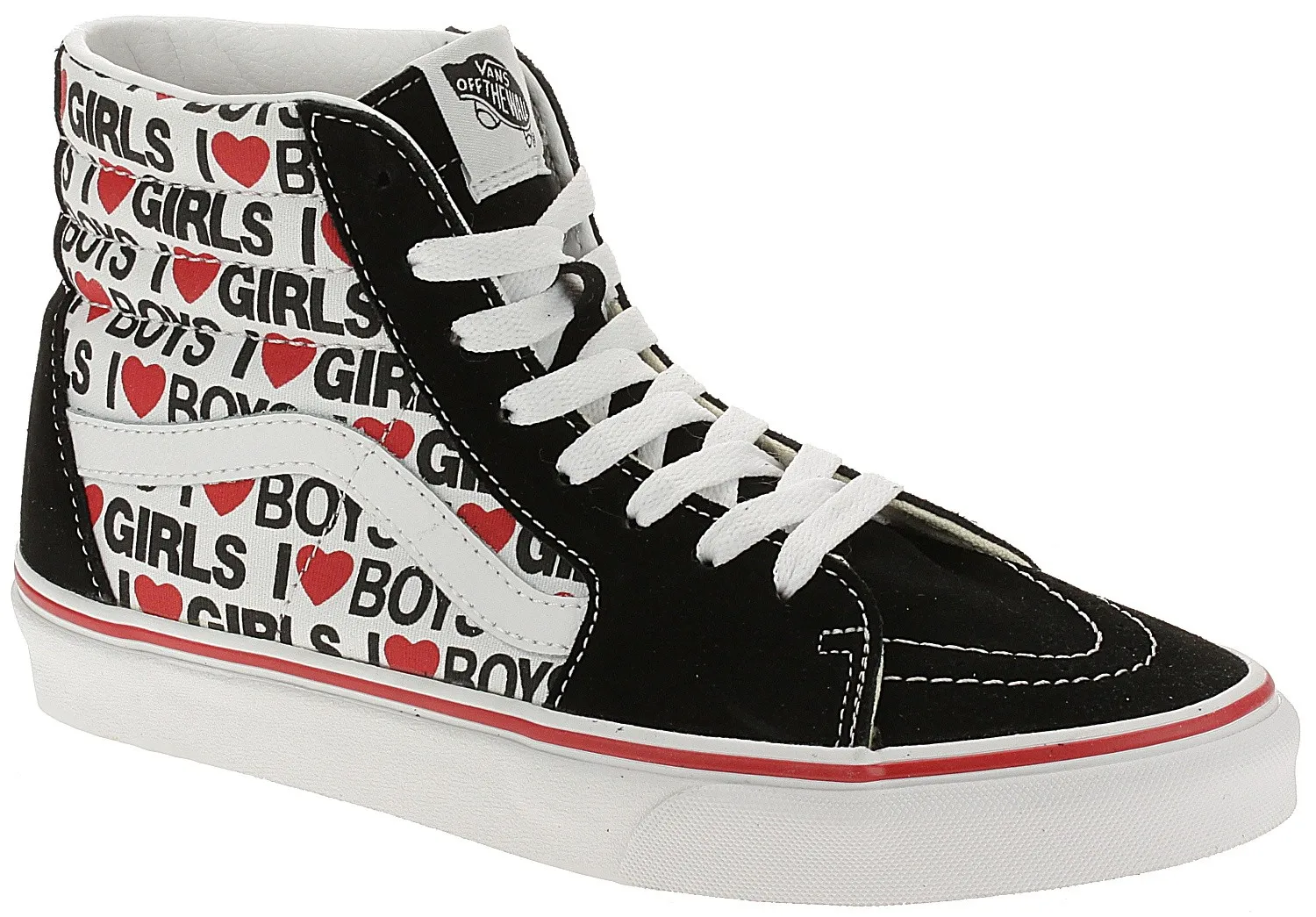 zapatos Vans Sk8-Hi - I Heart/Black/True White