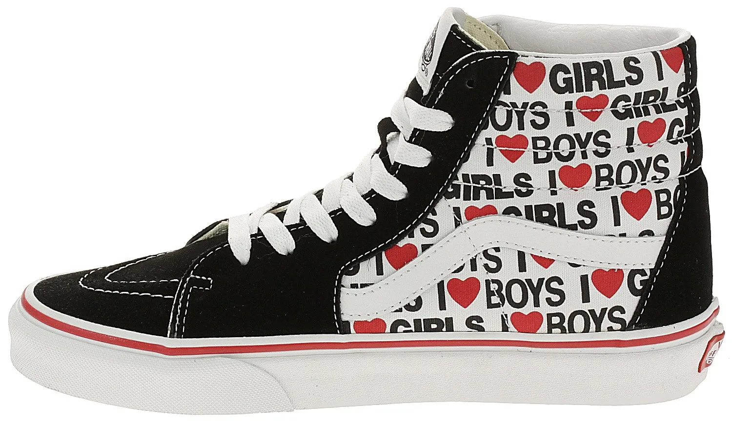 zapatos Vans Sk8-Hi - I Heart/Black/True White