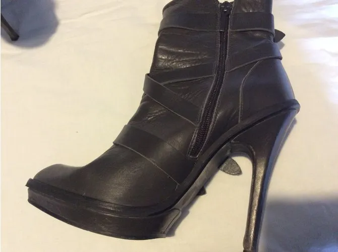 Zara Botines Gris 