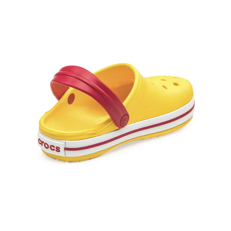 Zueco Crocs Crocband Niño Amarillo 