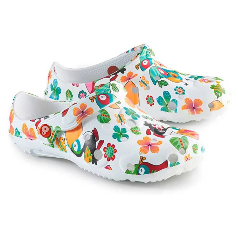 Zueco de mujer con dibujos Globule Toucan - Oferta