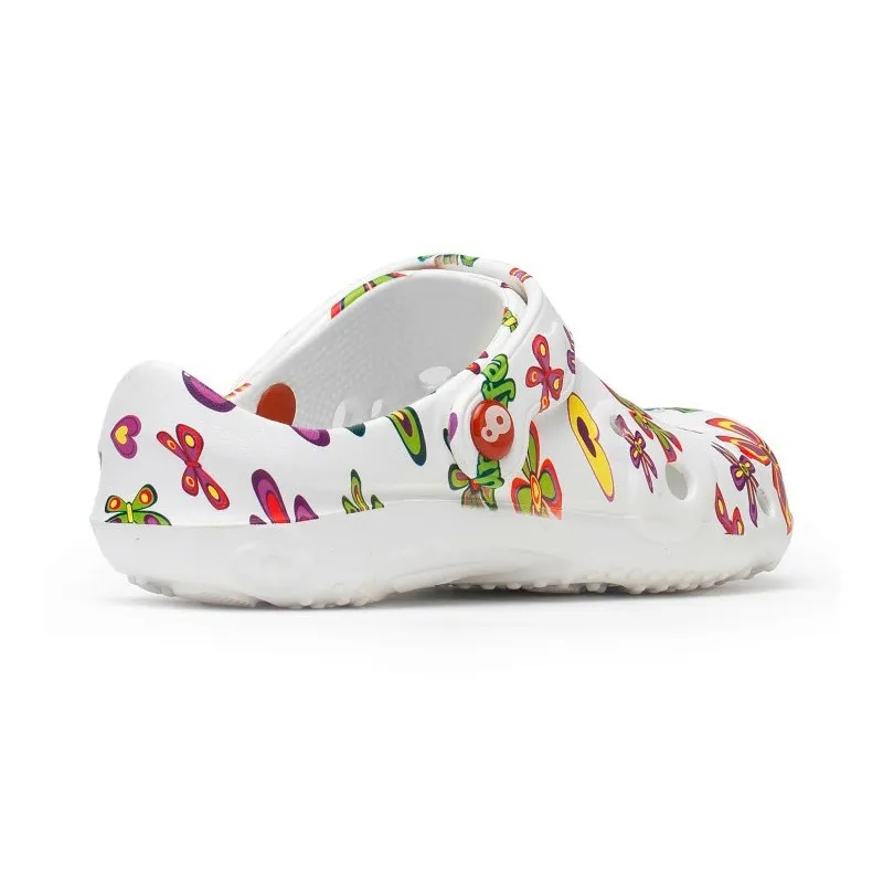 Zueco laboral de mujer Globule Pop Flower - Oferta